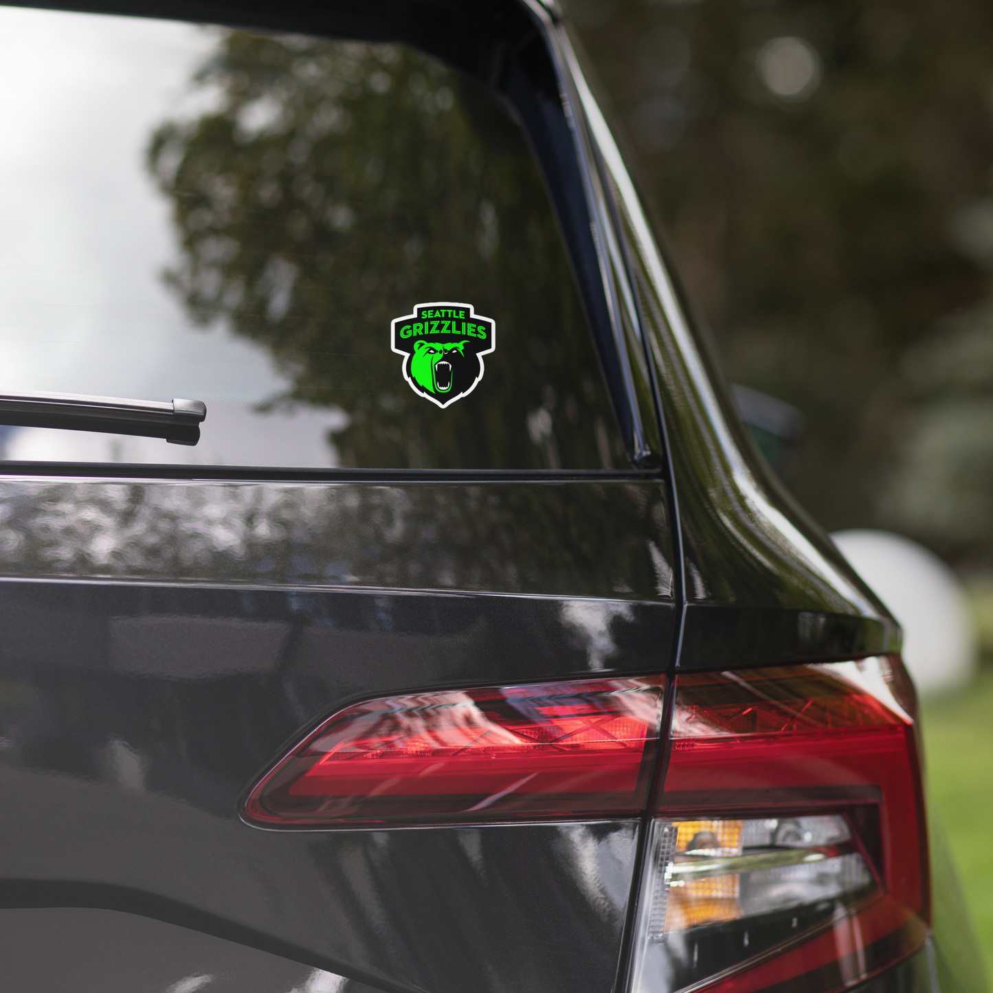 Seattle Bubble-free stickers