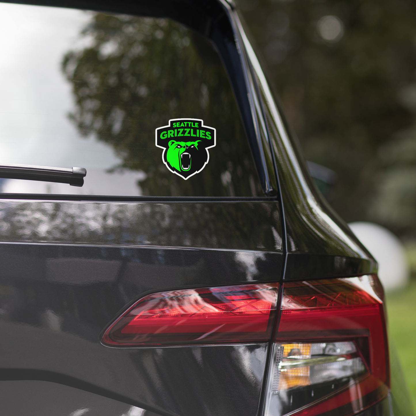 Seattle Bubble-free stickers