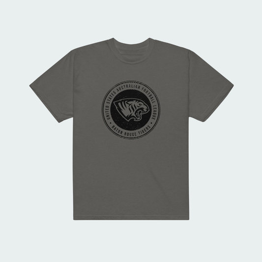Unisex garment-dyed heavyweight t-shirt Baton Rouge Charcoal