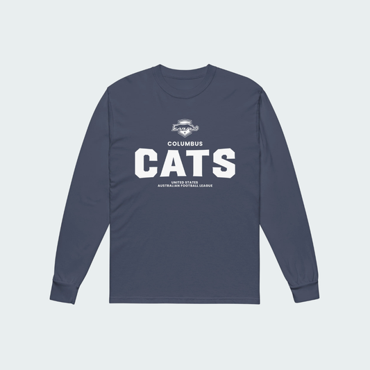 Garment-dyed heavyweight long-sleeve shirt Columbus