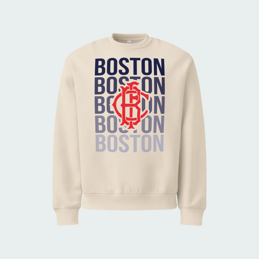 Oversized heavyweight sweatshirt