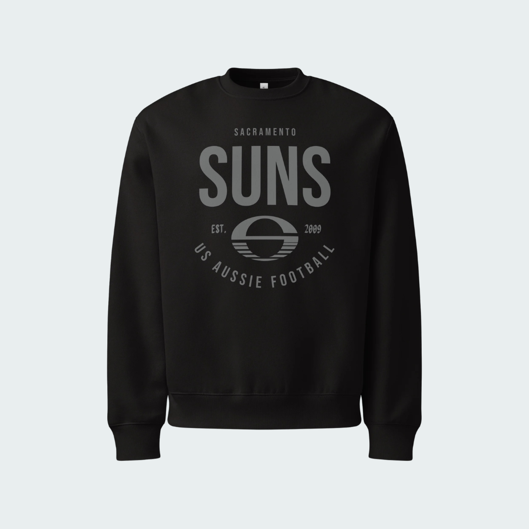 Oversized heavyweight sweatshirt
