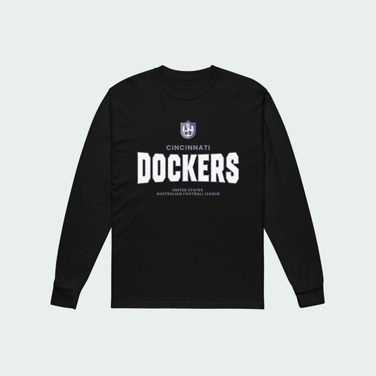 Garment-dyed heavyweight long-sleeve shirt Cincinnati