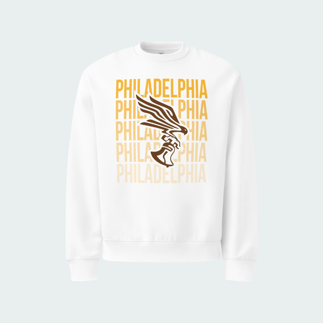 Oversized heavyweight sweatshirt