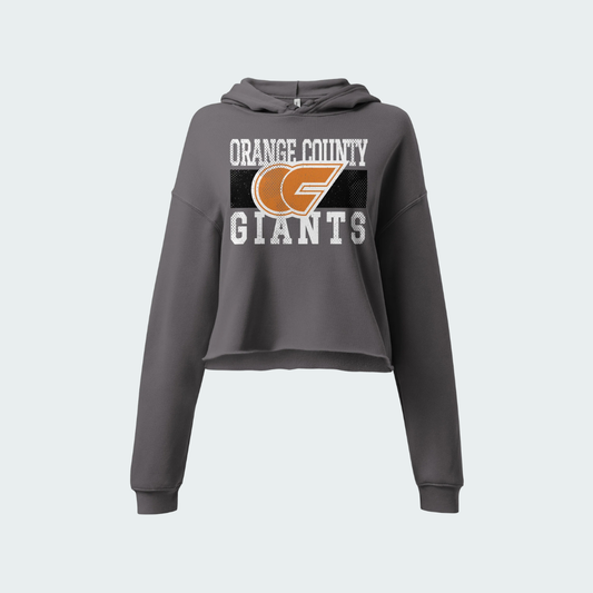 Crop Hoodie Orange County
