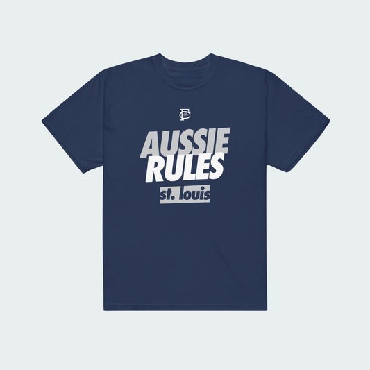 Unisex garment-dyed heavyweight t-shirt St. Louis Aussie Rules