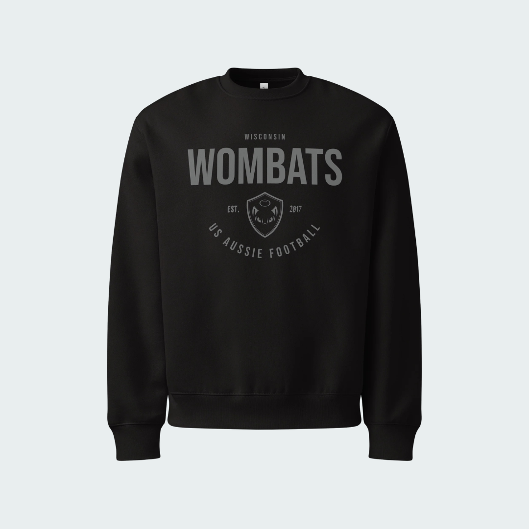 Oversized heavyweight sweatshirt