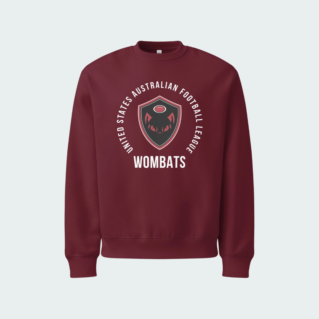 Oversized heavyweight sweatshirt