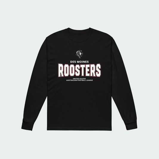 Garment-dyed heavyweight long-sleeve shirt Des Moines