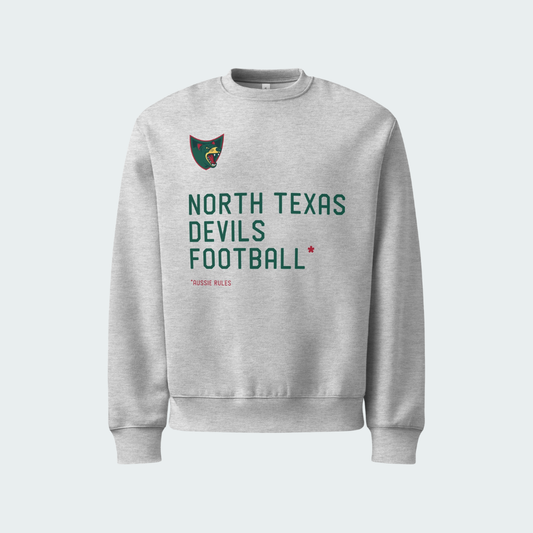 Oversized heavyweight sweatshirt North Texas Statement