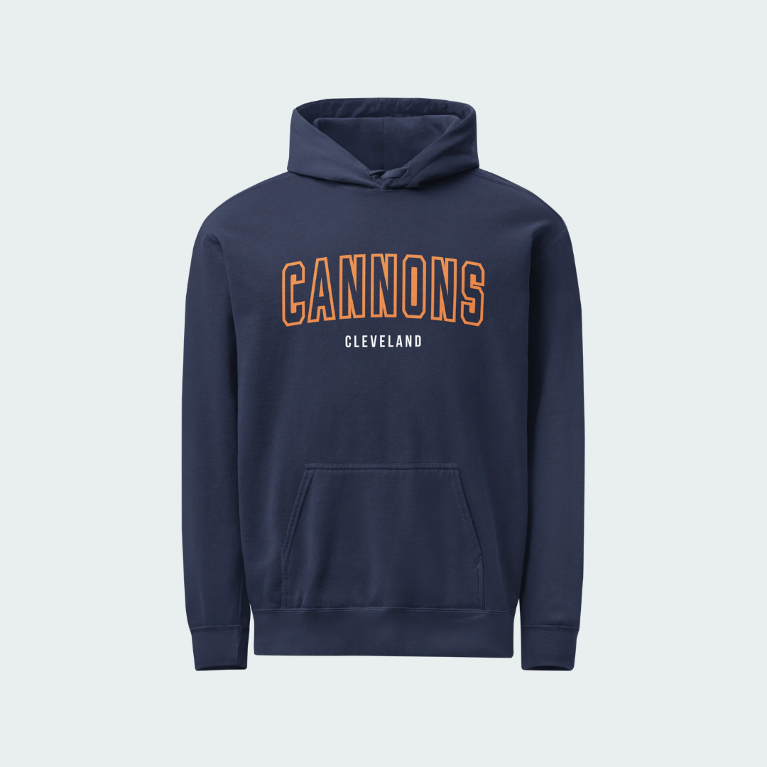 Unisex garment-dyed hoodie Cleveland Hallow