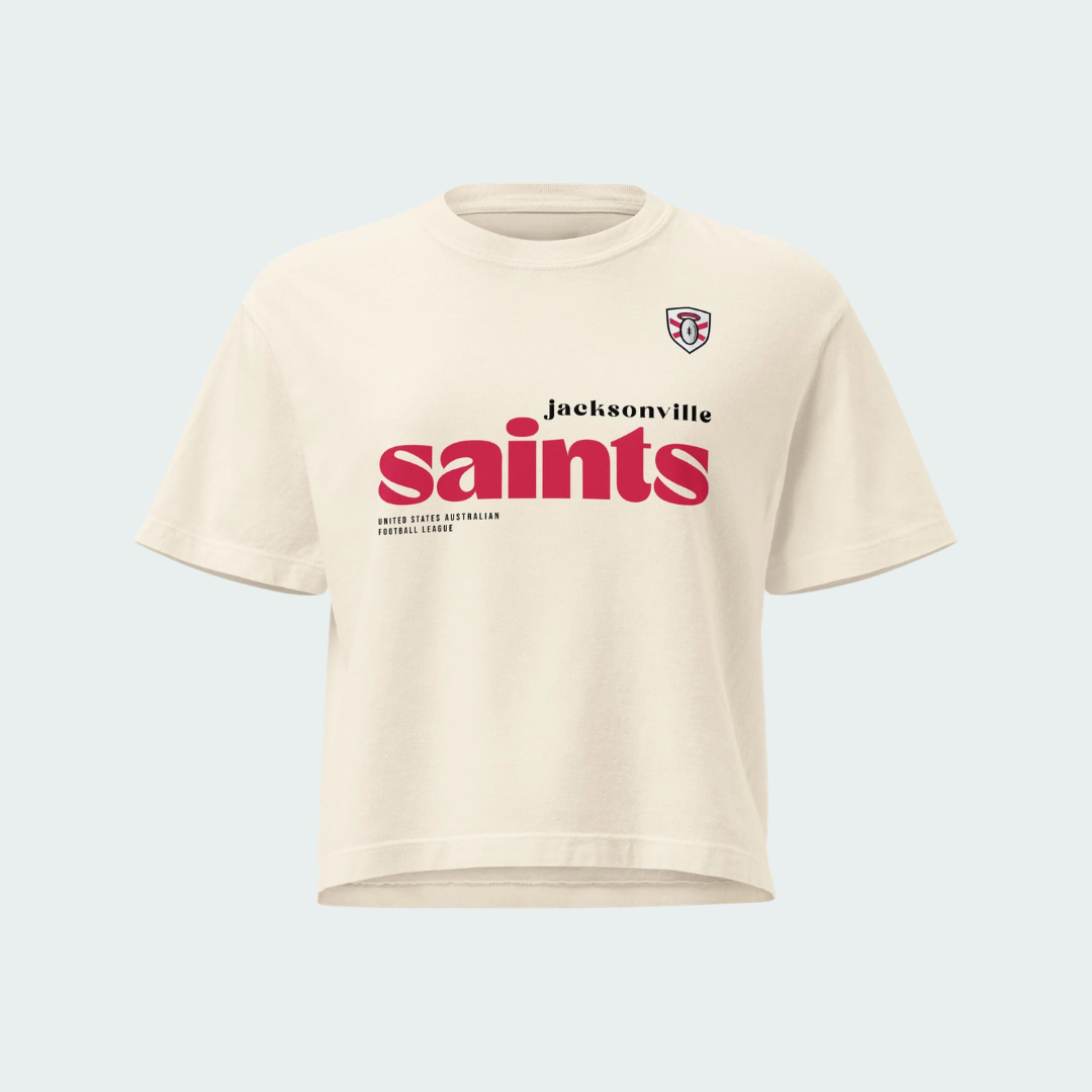 Women’s heavyweight boxy tee Jacksonville Splash
