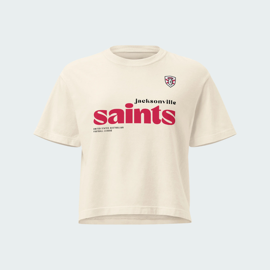 Women’s heavyweight boxy tee Jacksonville Splash
