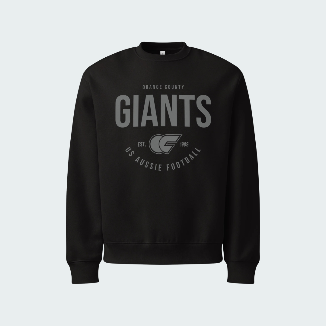 Oversized heavyweight sweatshirt