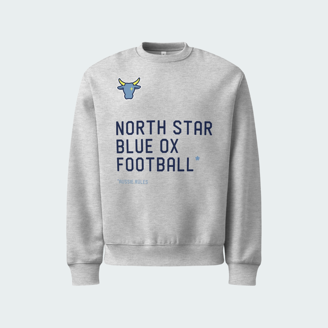 Oversized heavyweight sweatshirt