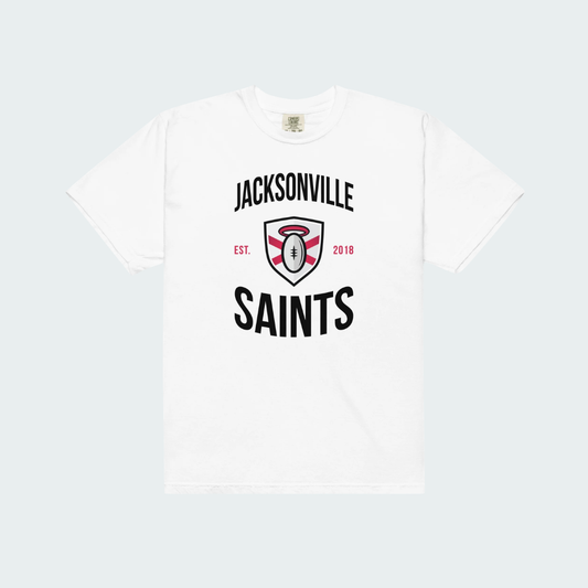 Unisex garment-dyed heavyweight t-shirt Jacksonville Logo