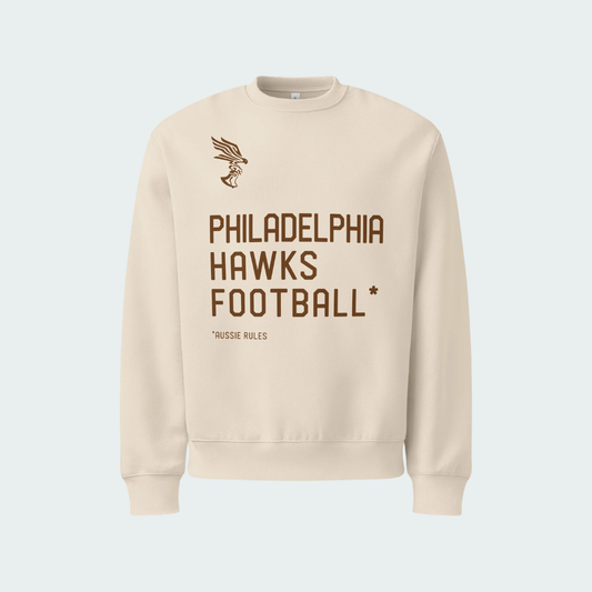 Oversized heavyweight sweatshirt Philadelphia Statement