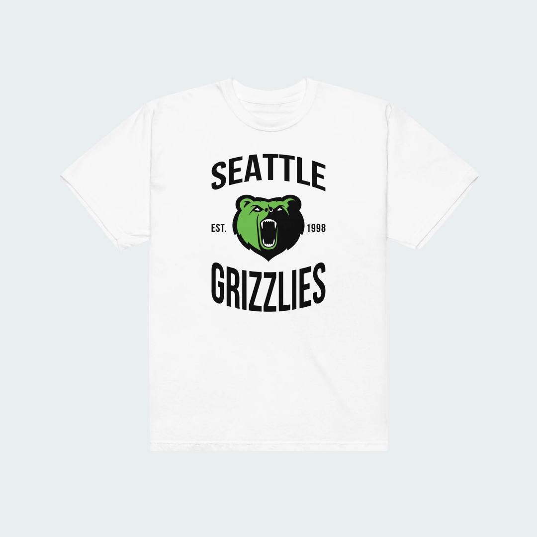 Unisex garment-dyed heavyweight t-shirt Seattle Logo