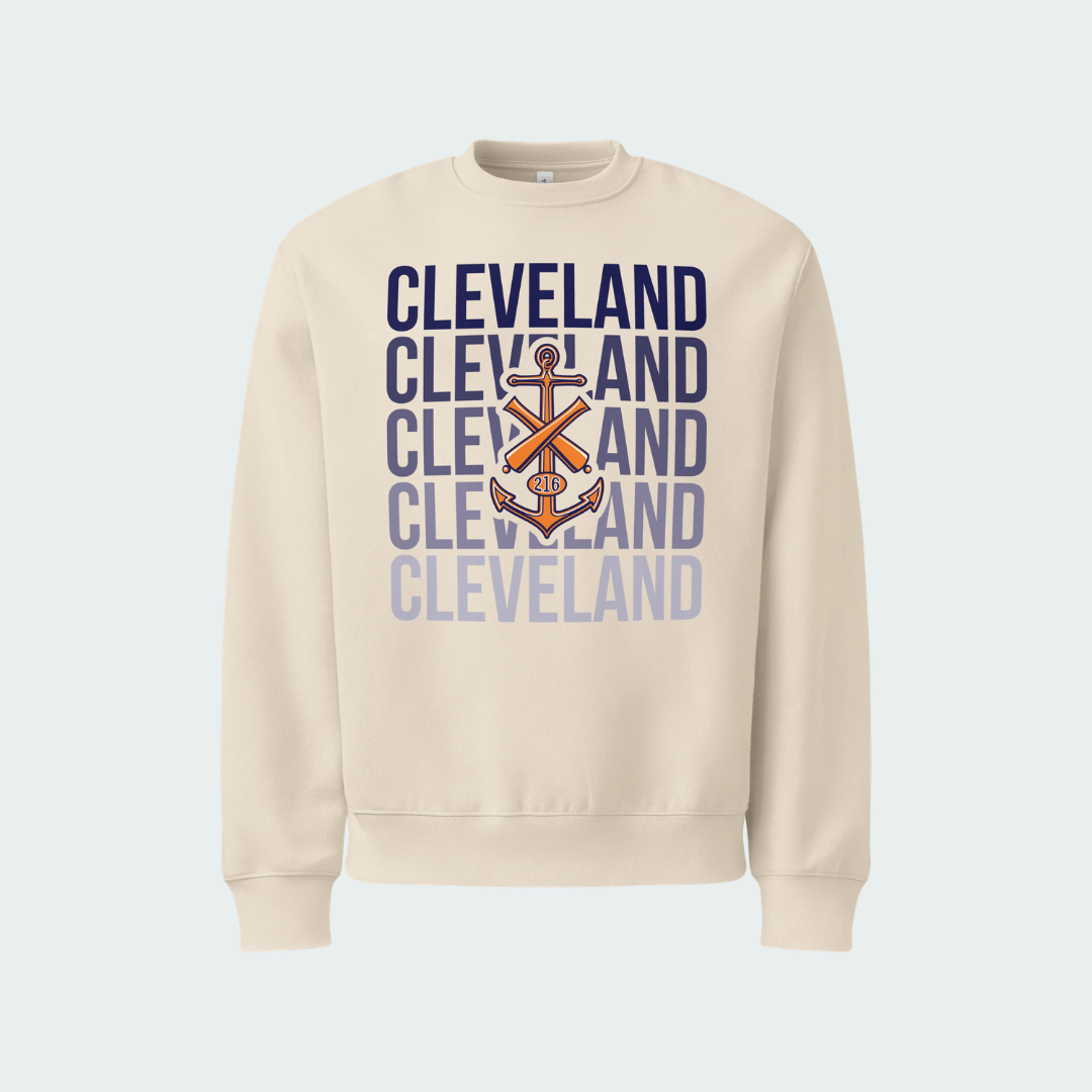 Oversized heavyweight sweatshirt