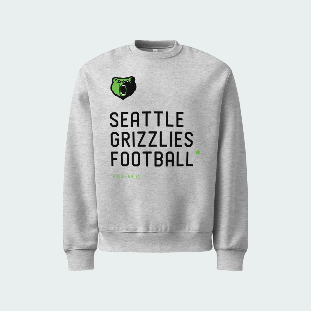 Oversized heavyweight sweatshirt