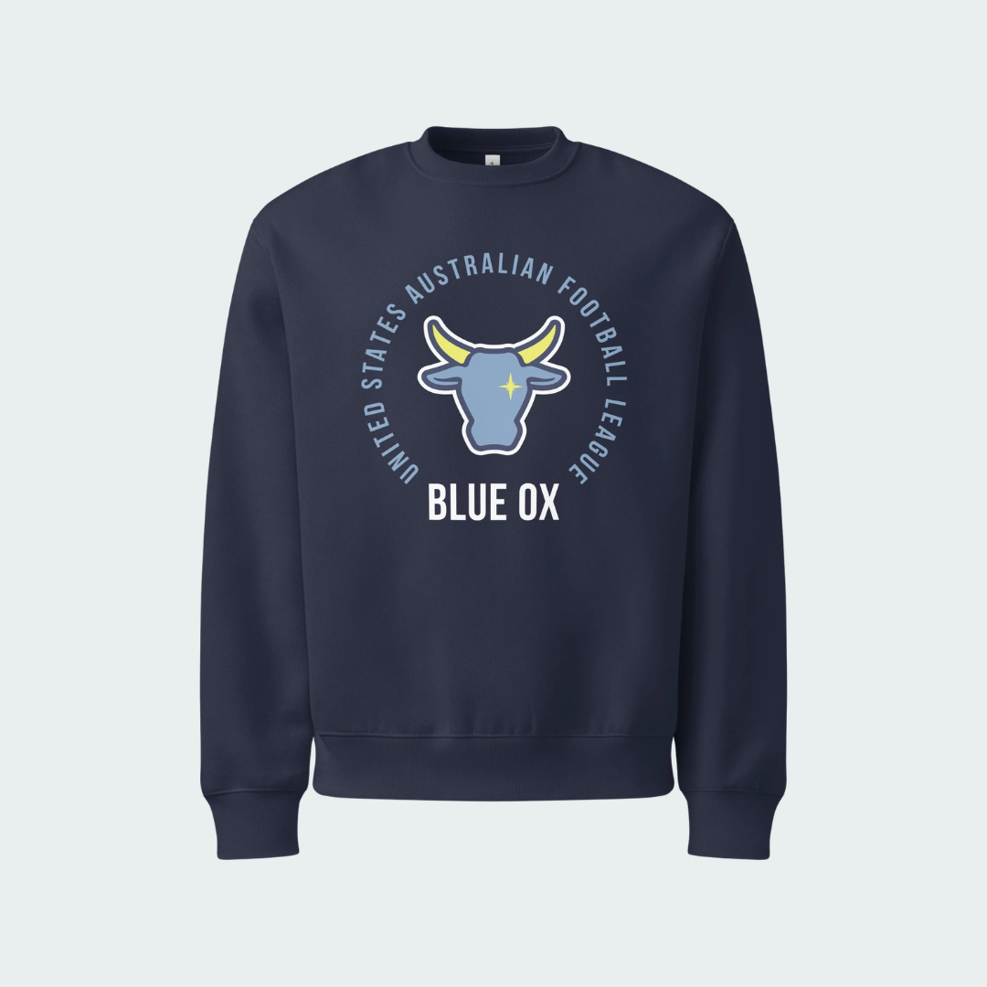 Oversized heavyweight sweatshirt