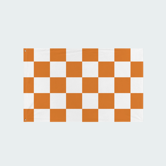 Flag Orange County Checkered