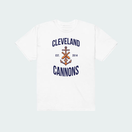 Unisex garment-dyed heavyweight t-shirt Cleveland Logo