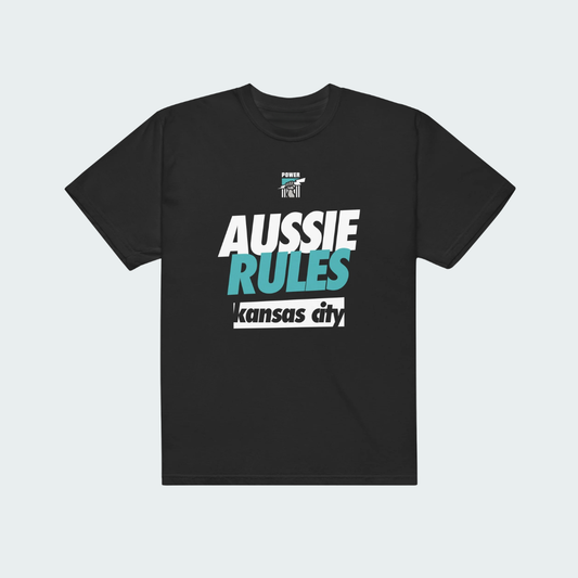 Unisex garment-dyed heavyweight t-shirt KC Aussie Rules