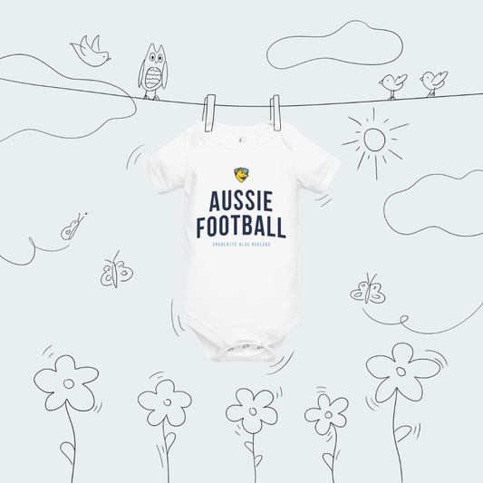 Baby short sleeve onesie Charlotte