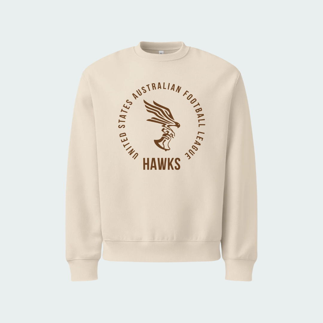 Oversized heavyweight sweatshirt