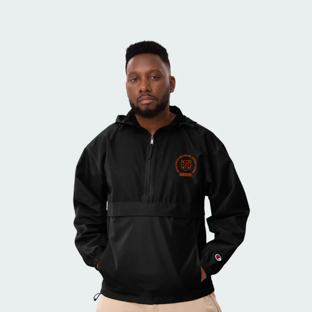 Embroidered Champion Packable Jacket Baltimore
