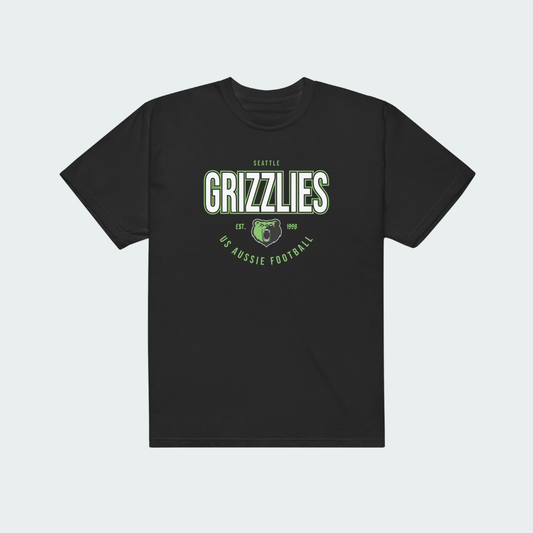 Unisex garment-dyed heavyweight t-shirt Seattle Plate