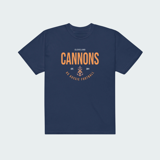 Unisex garment-dyed heavyweight t-shirt Cleveland Plate