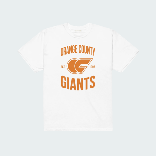 Unisex garment-dyed heavyweight t-shirt Orange County Logo
