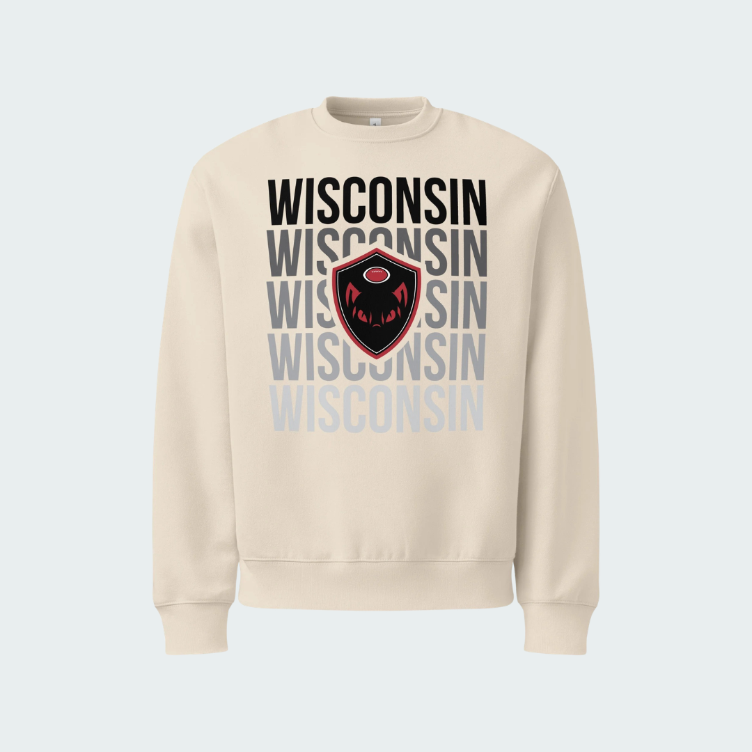 Oversized heavyweight sweatshirt