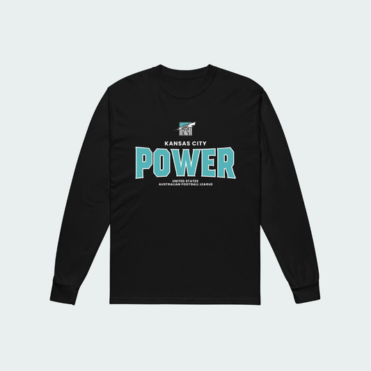 Garment-dyed heavyweight long-sleeve shirt KC