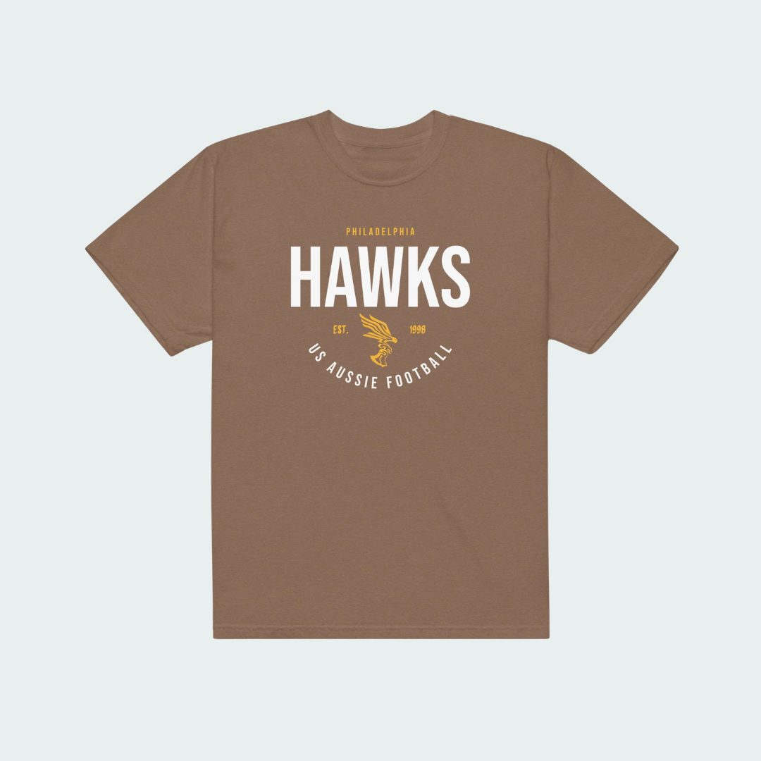 Unisex garment-dyed heavyweight t-shirt