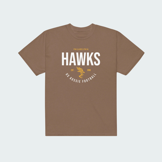Unisex garment-dyed heavyweight t-shirt Philadelphia Plate