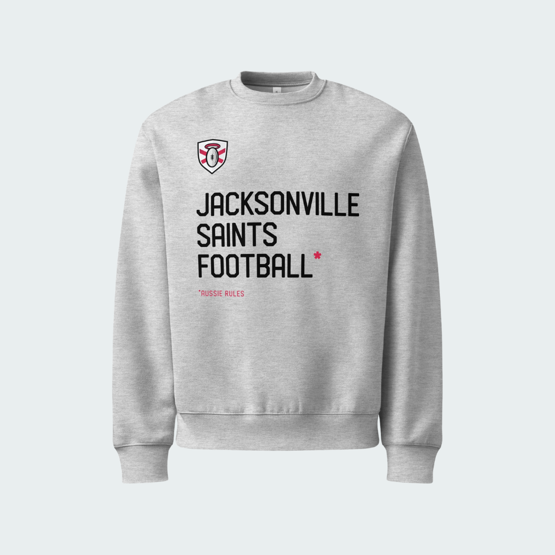 Oversized heavyweight sweatshirt Jacksonville Statement