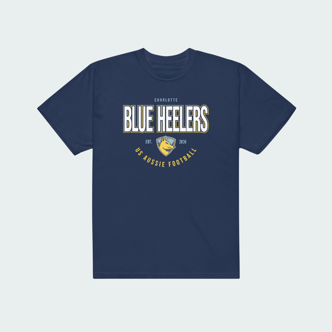Unisex garment-dyed heavyweight t-shirt Charlotte Plate