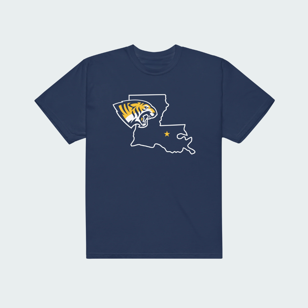Unisex garment-dyed heavyweight t-shirt Baton Rouge