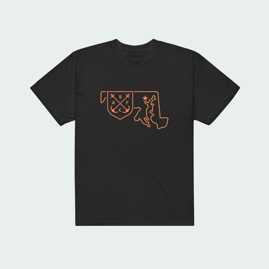Unisex garment-dyed heavyweight t-shirt Baltimore State
