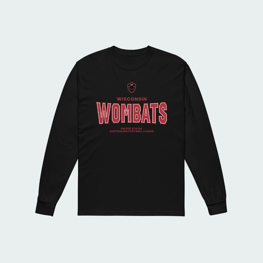 Garment-dyed heavyweight long-sleeve shirt Wisconsin