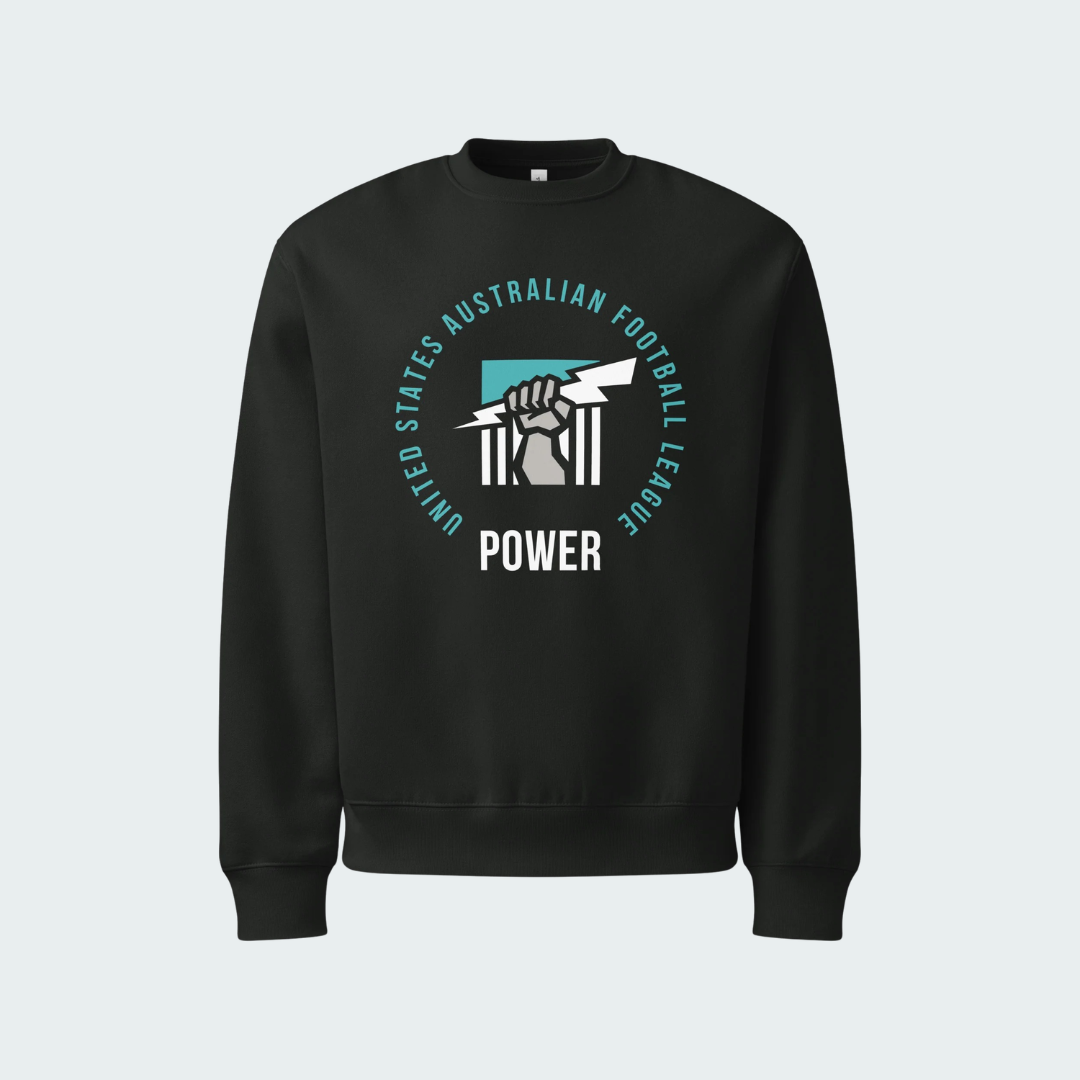 Oversized heavyweight sweatshirt