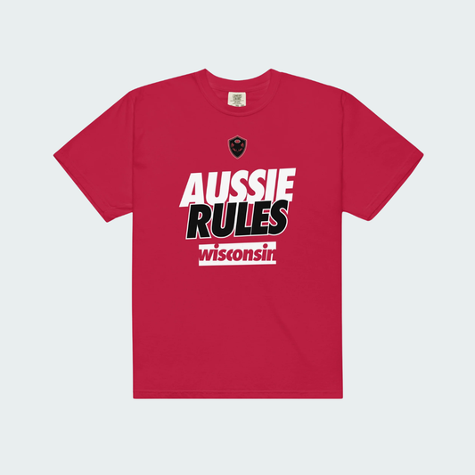 Unisex garment-dyed heavyweight t-shirt Wisconsin Aussie Rules