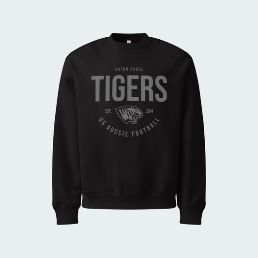 Oversized heavyweight sweatshirt Baton Rouge Blackout