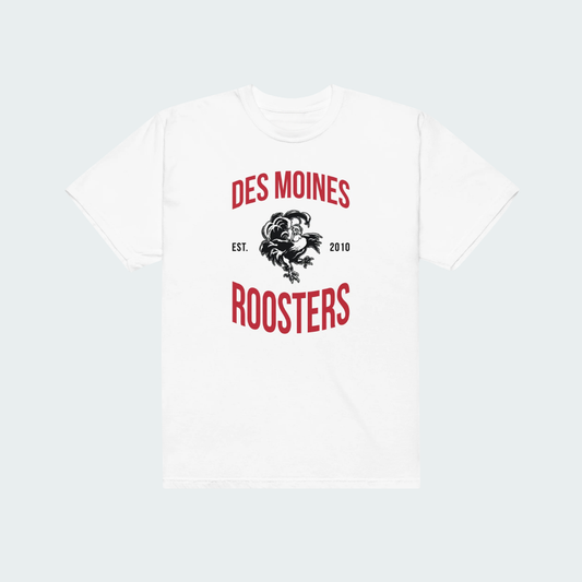 Unisex garment-dyed heavyweight t-shirt Des Moines Logo