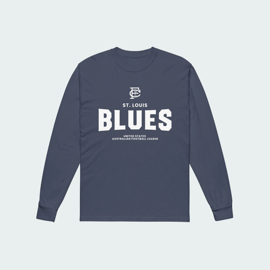 Garment-dyed heavyweight long-sleeve shirt St. Louis