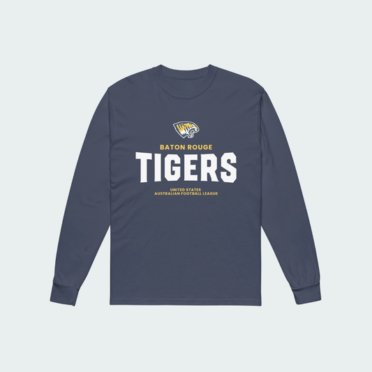 Garment-dyed heavyweight long-sleeve shirt Baton Rouge