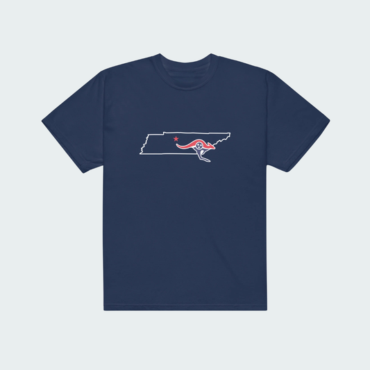 Nashville Unisex garment-dyed heavyweight t-shirt
